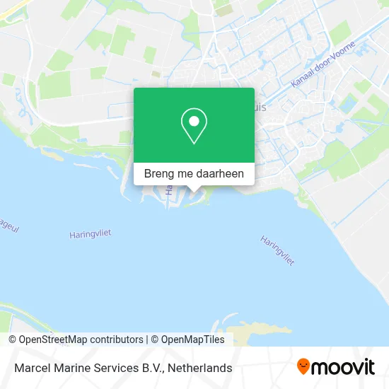 Marcel Marine Services B.V. kaart