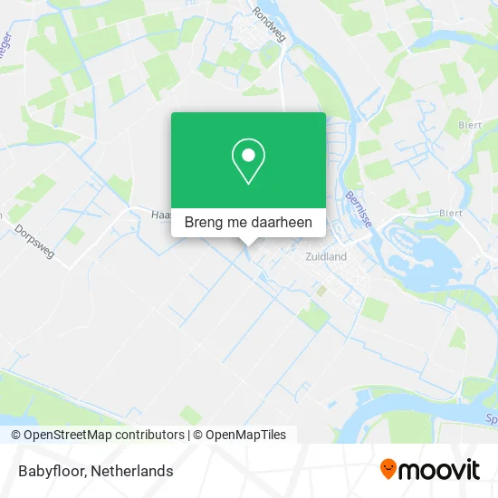 Babyfloor kaart