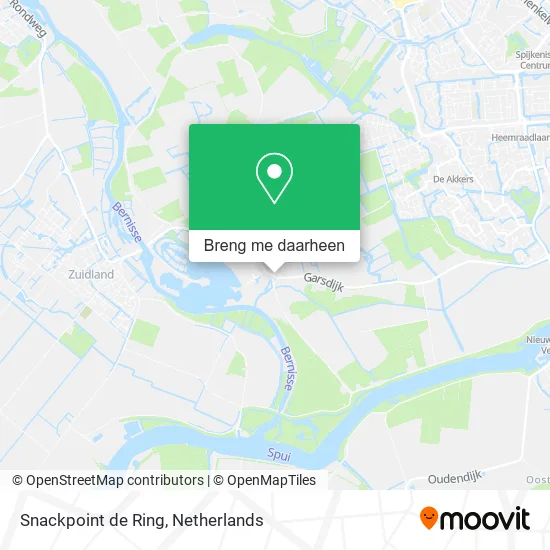 Snackpoint de Ring kaart