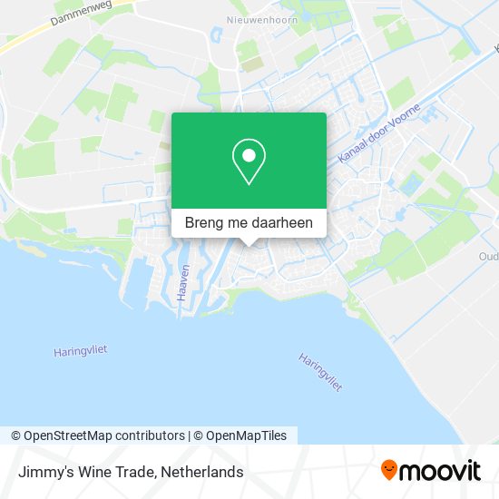 Jimmy's Wine Trade kaart