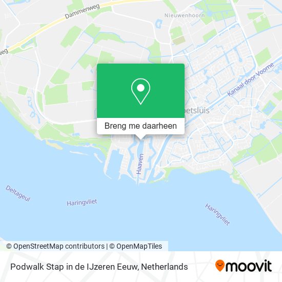 Podwalk Stap in de IJzeren Eeuw kaart