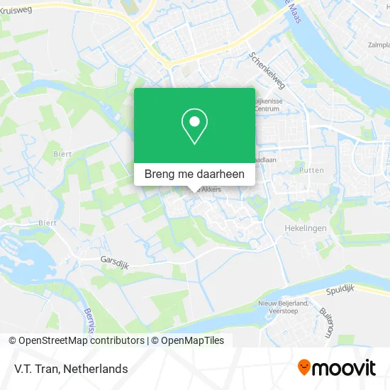 V.T. Tran kaart
