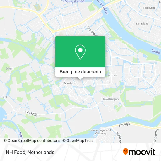 NH Food kaart