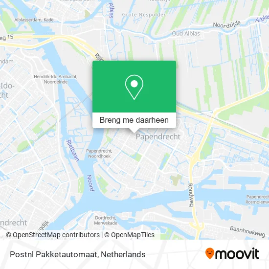 Postnl Pakketautomaat kaart