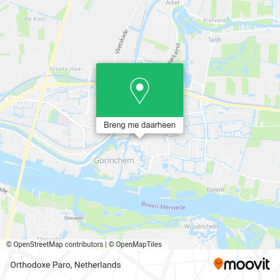 Orthodoxe Paro kaart