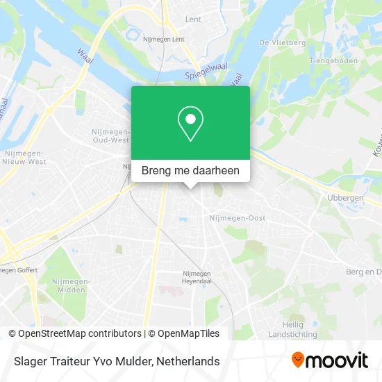 Slager Traiteur Yvo Mulder kaart