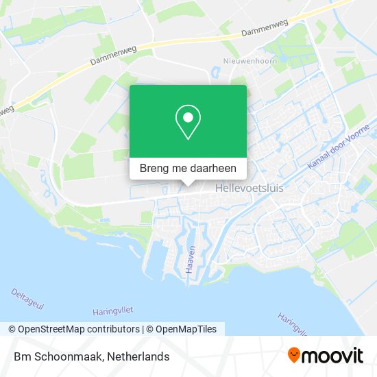 Bm Schoonmaak kaart