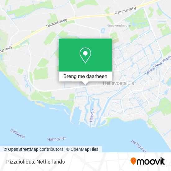 Pizzaiolibus kaart