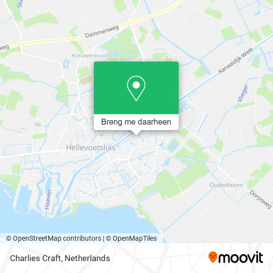 Charlies Craft kaart