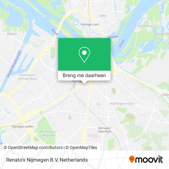 Renato's Nijmegen B.V kaart
