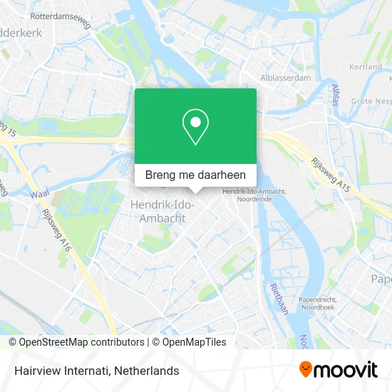 Hairview Internati kaart