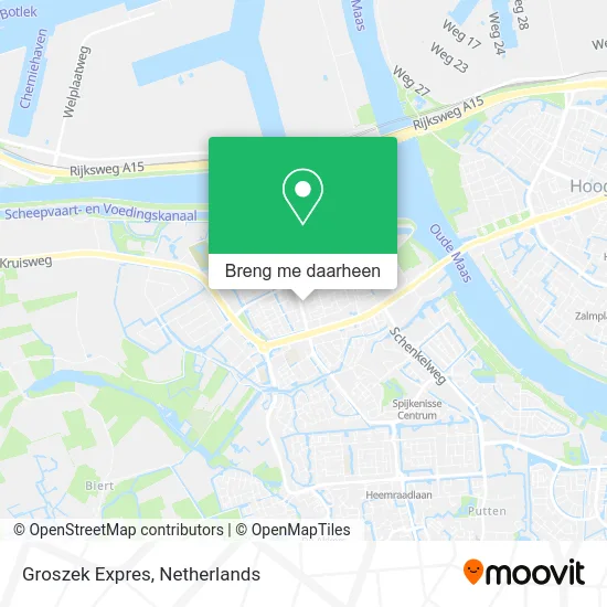 Groszek Expres kaart