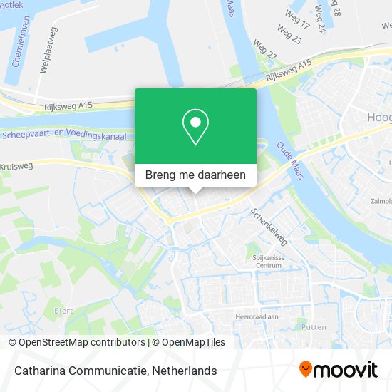 Catharina Communicatie kaart