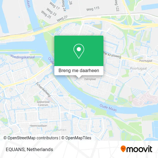 EQUANS kaart