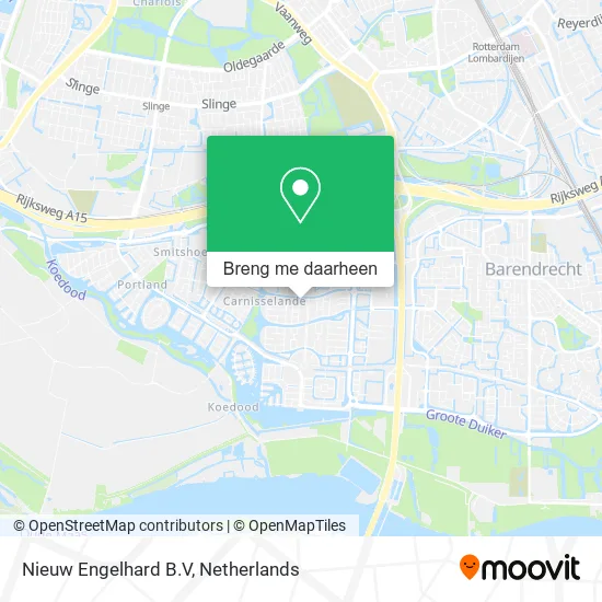 Nieuw Engelhard B.V kaart