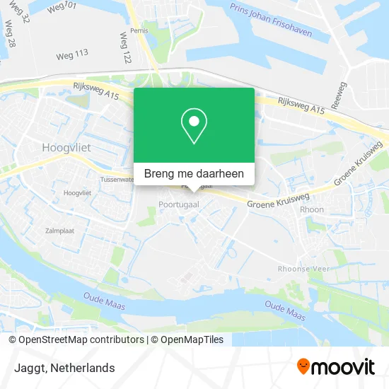 Jaggt kaart