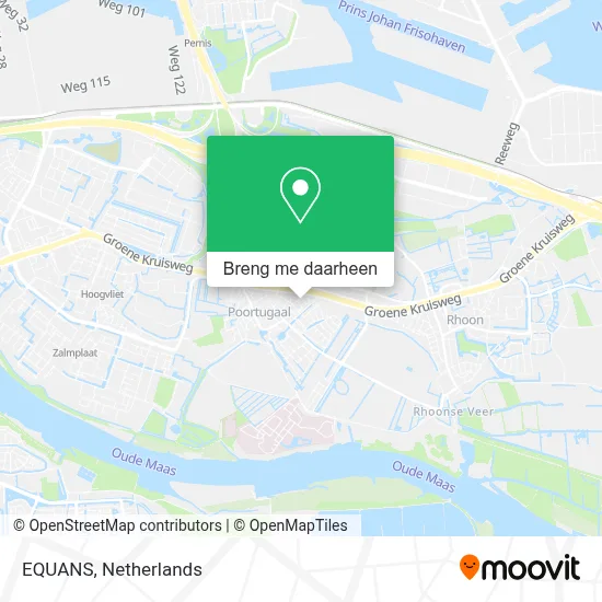 EQUANS kaart
