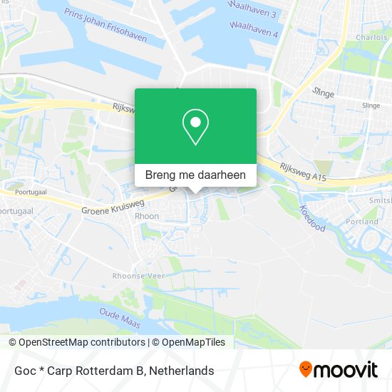 Goc * Carp Rotterdam B kaart