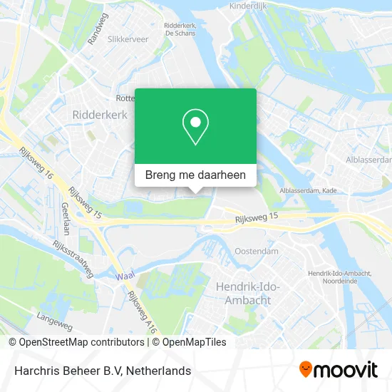 Harchris Beheer B.V kaart