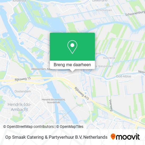 Op Smaak Catering & Partyverhuur B.V kaart