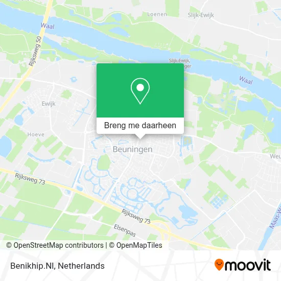 Benikhip.Nl kaart