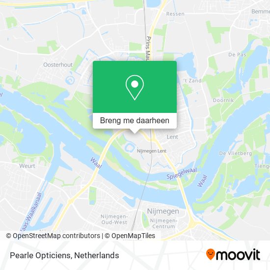 Pearle Opticiens kaart