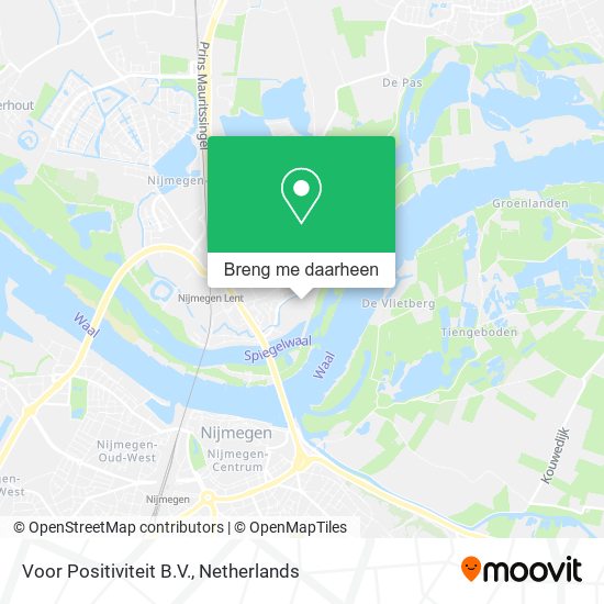 Voor Positiviteit B.V. kaart