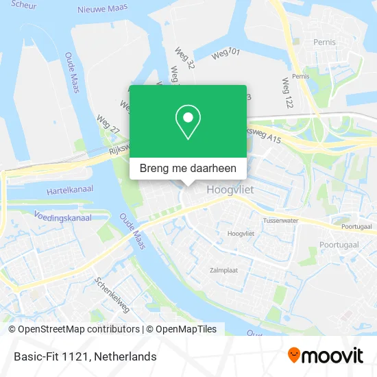 Basic-Fit 1121 kaart