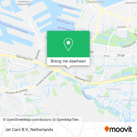 Jet Cars B.V. kaart