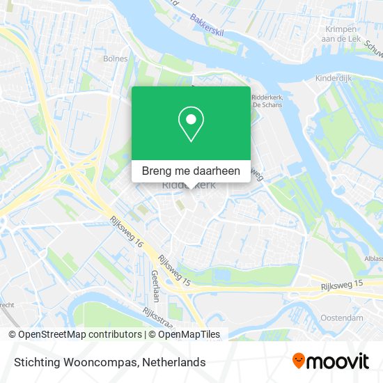 Stichting Wooncompas kaart