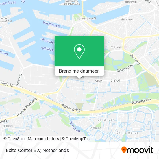 Exito Center B.V kaart