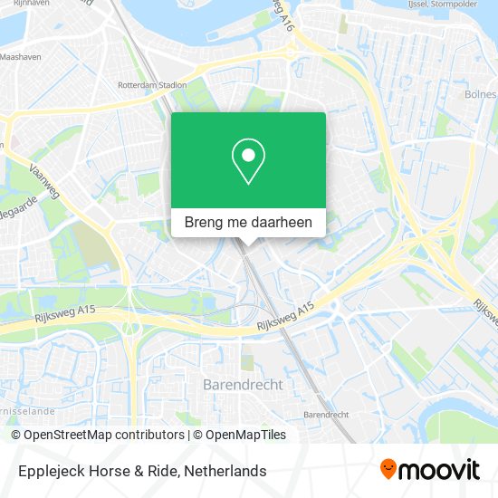 Epplejeck Horse & Ride kaart