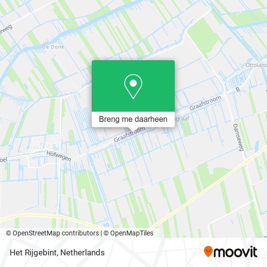 Het Rijgebint kaart