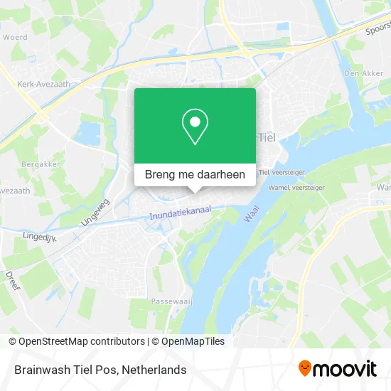 Brainwash Tiel Pos kaart