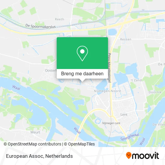 European Assoc kaart