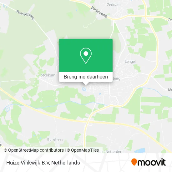 Huize Vinkwijk B.V kaart