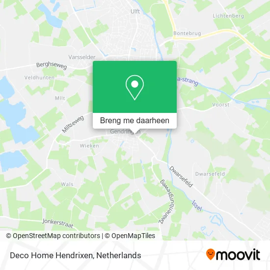 Deco Home Hendrixen kaart