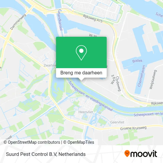 Suurd Pest Control B.V kaart