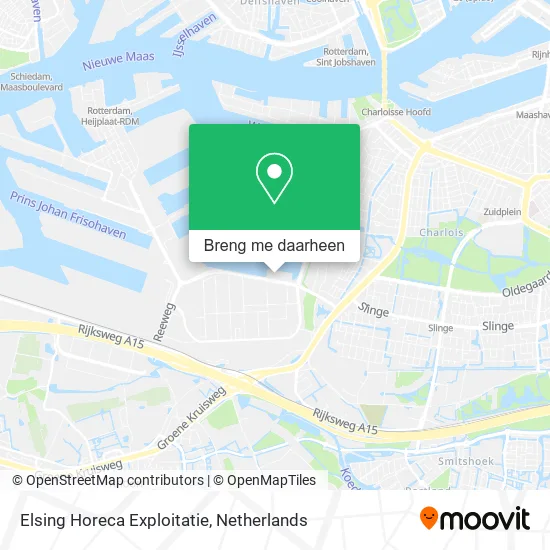 Elsing Horeca Exploitatie kaart