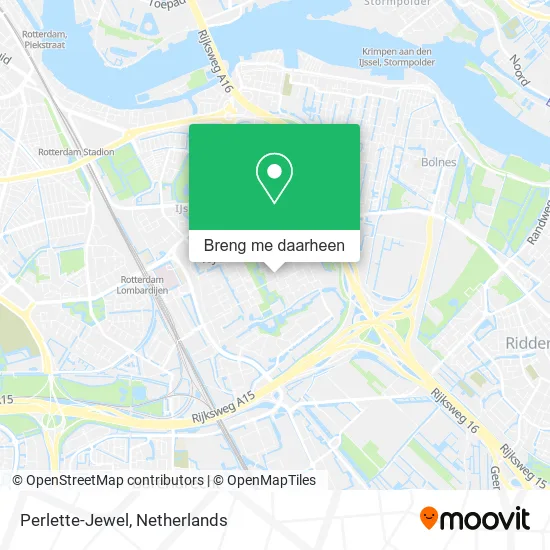 Perlette-Jewel kaart