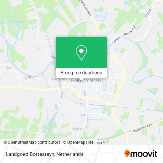 Landgoed Bottesteyn kaart