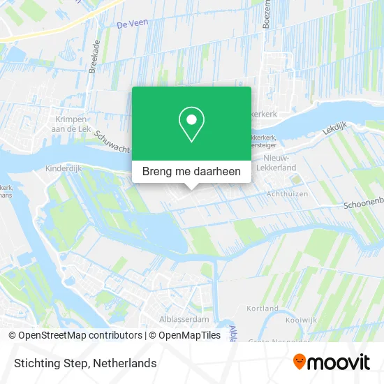 Stichting Step kaart