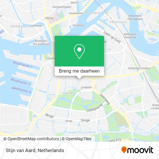 Stijn van Aard kaart