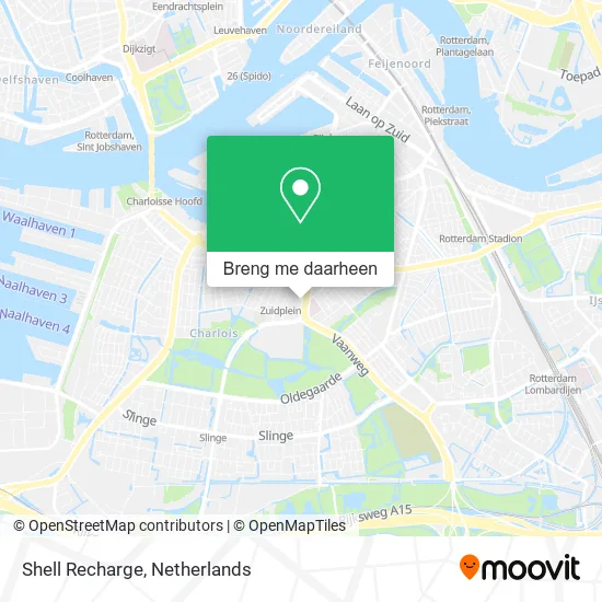 Shell Recharge kaart