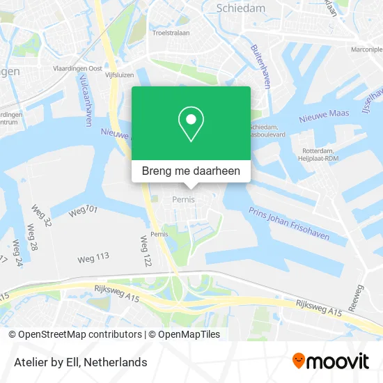 Atelier by Ell kaart
