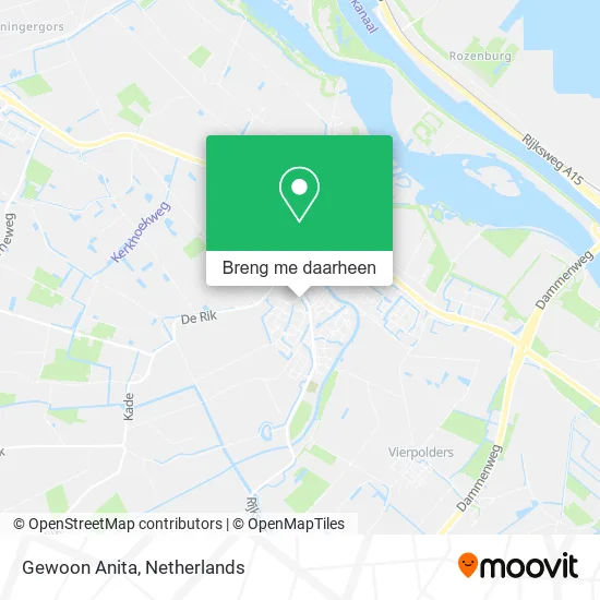 Gewoon Anita kaart