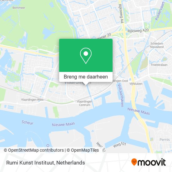 Rumi Kunst Instituut kaart