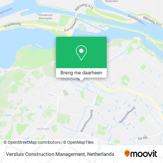 Versluis Construction Management kaart