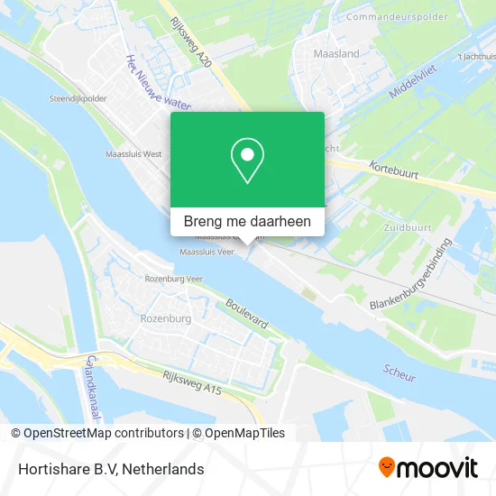 Hortishare B.V kaart