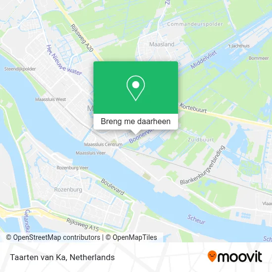 Taarten van Ka kaart